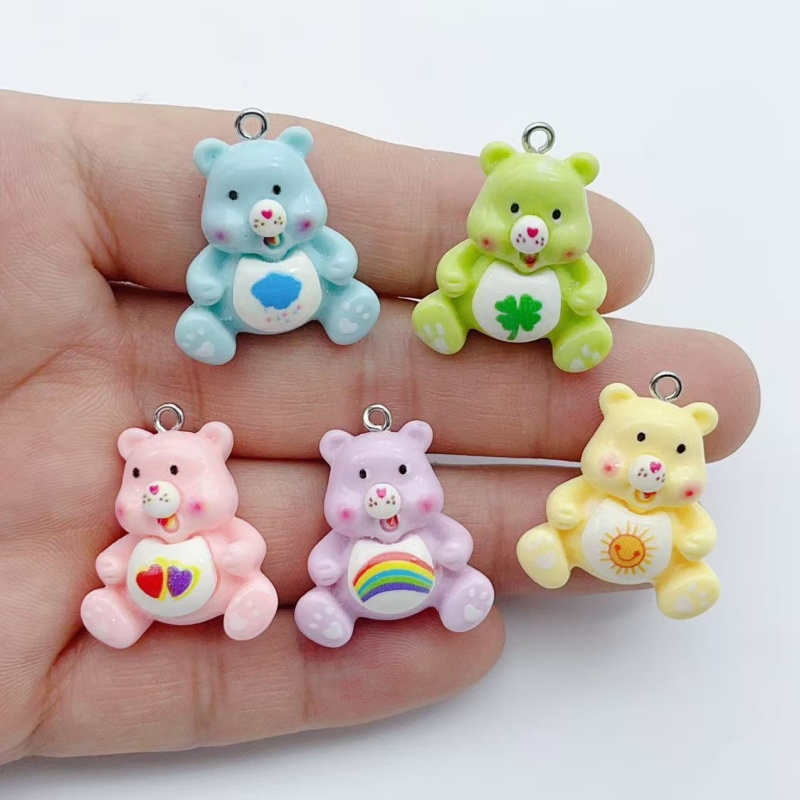 Party Games Event - 10pcs cartoon animal charm pendant DIY
