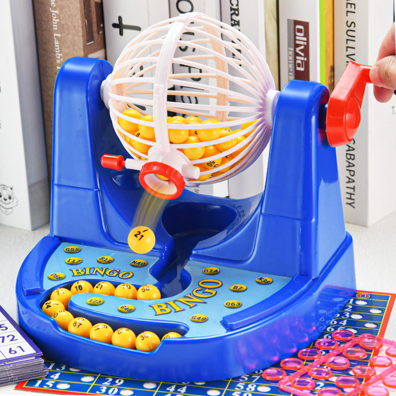 Party Games Bingo - Classic Bingo Lottery Number Drawing Machine