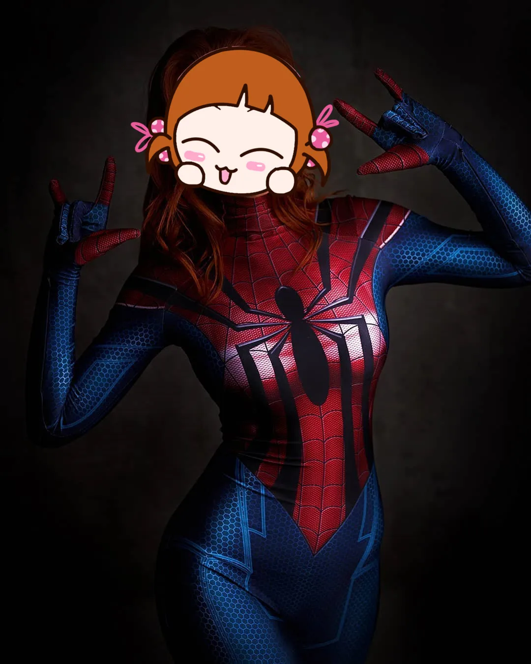 Party Games For Adults And Kids - Halloween Woman Spider Cosplay Costume Suit