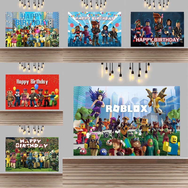 Hot ROBLOXS Figure Game Cartoo - Party Games In Roblox ulasan dan harga