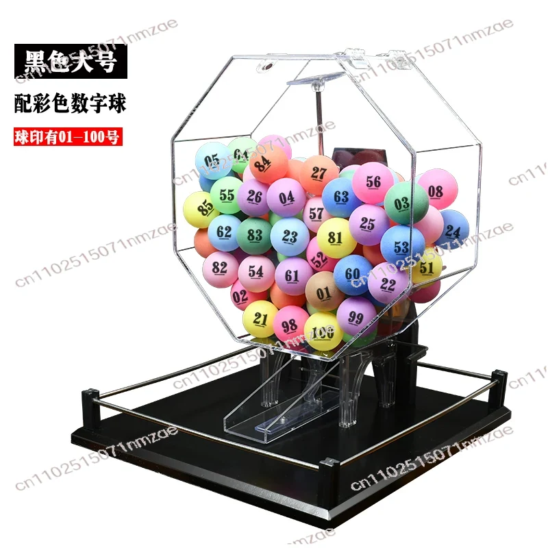 Black Manual Lottery Drawing M - Party Games Bingo ulasan dan harga