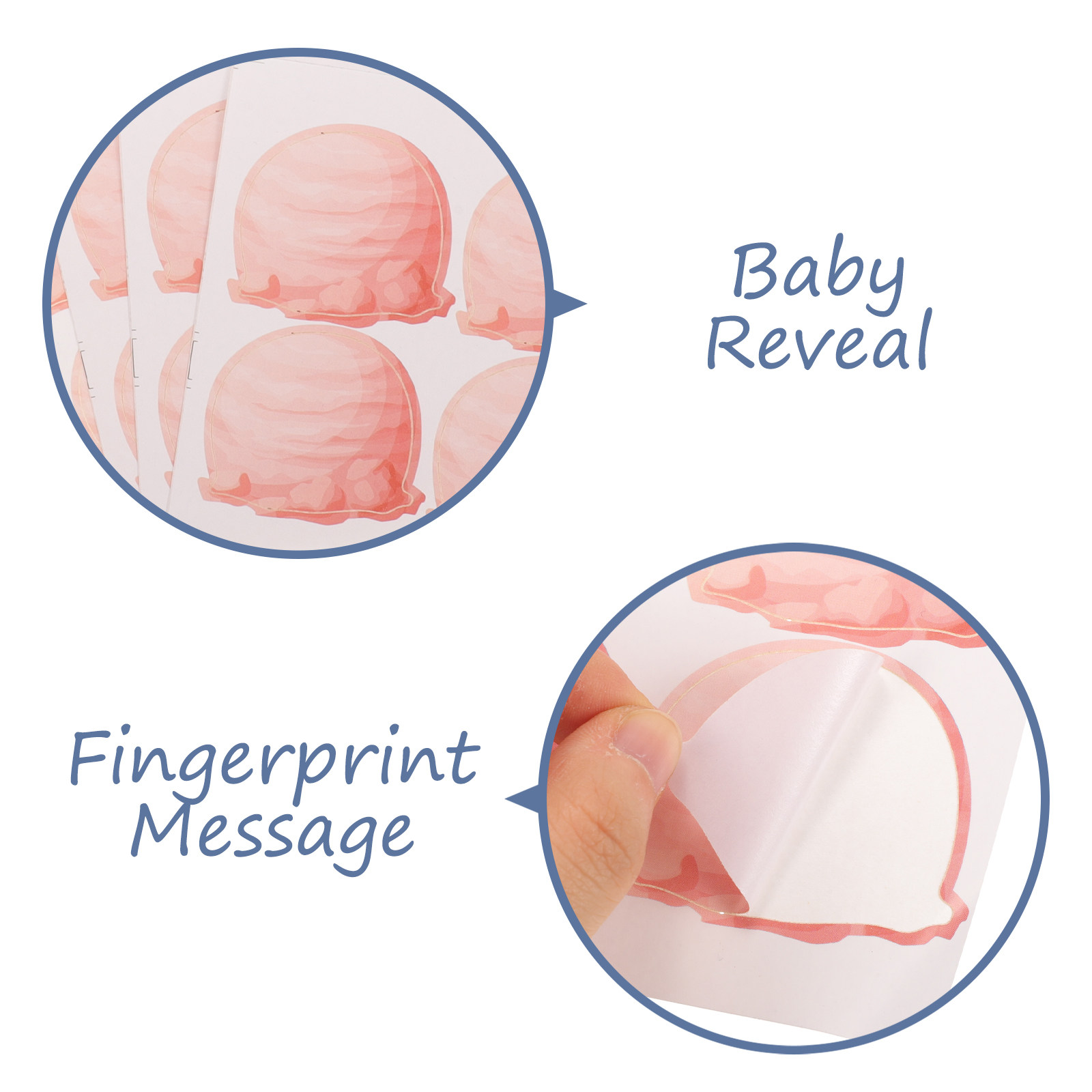 1Set Gender Reveal Game Card P - Party Games Baby Shower ulasan dan harga