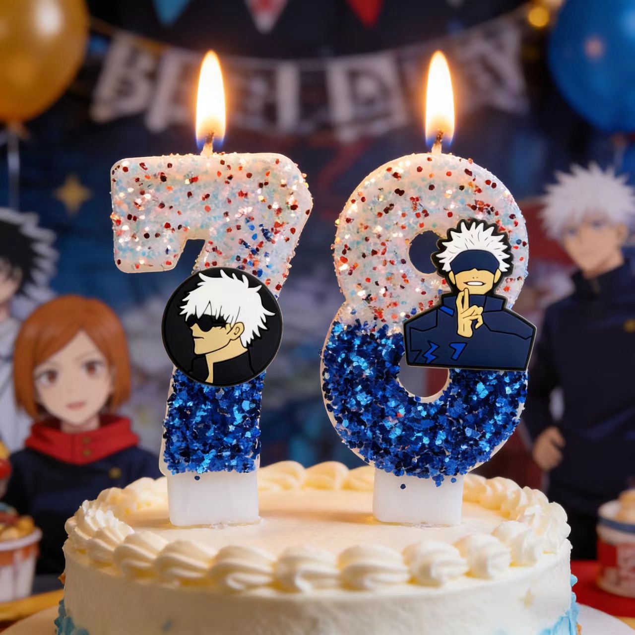 Amine Jujutsu Kaisen Theme Can - Party Games Baby Shower ulasan dan harga