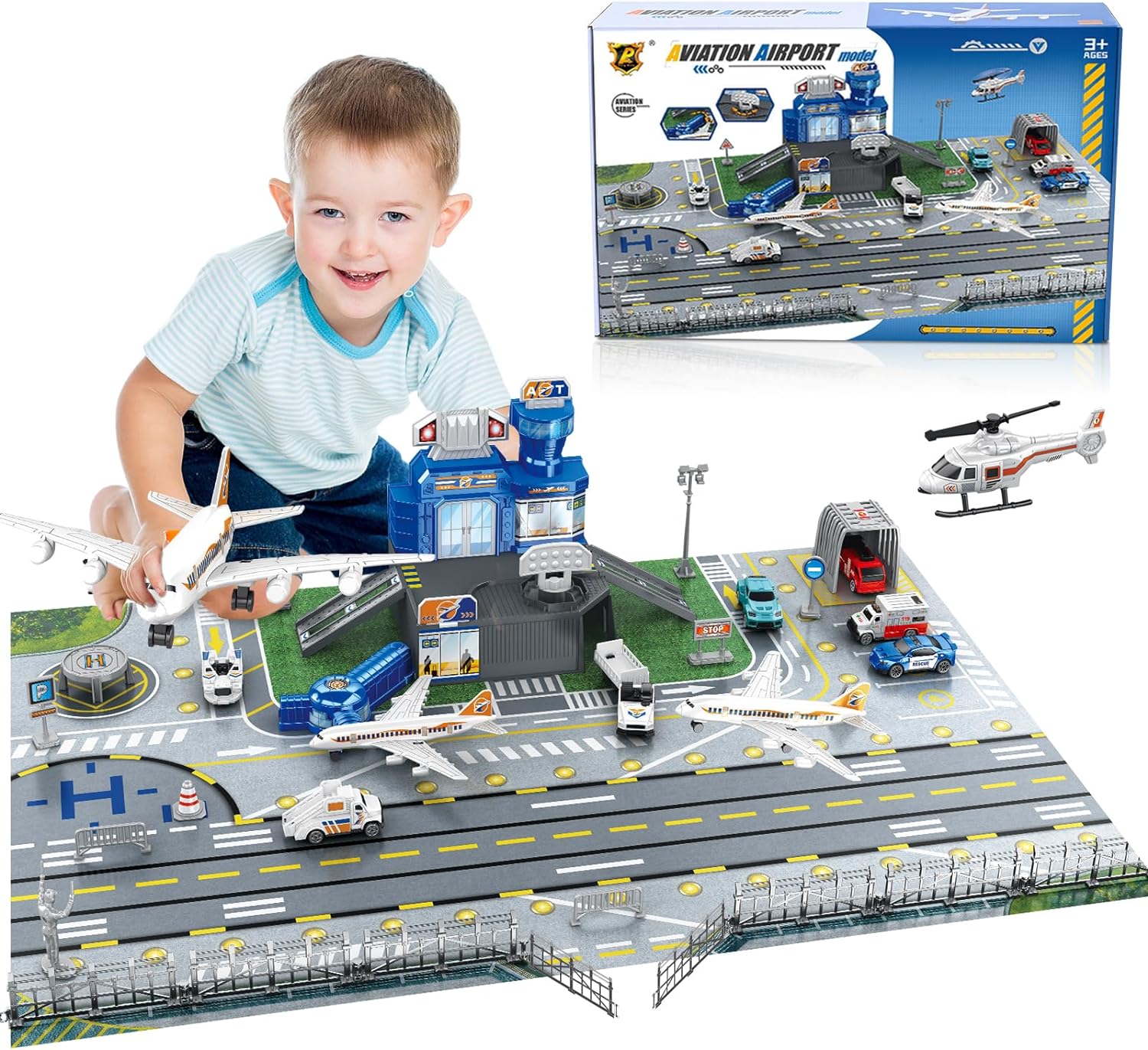 Children's Airport Scene Toy S - Party Games New Year ulasan dan harga