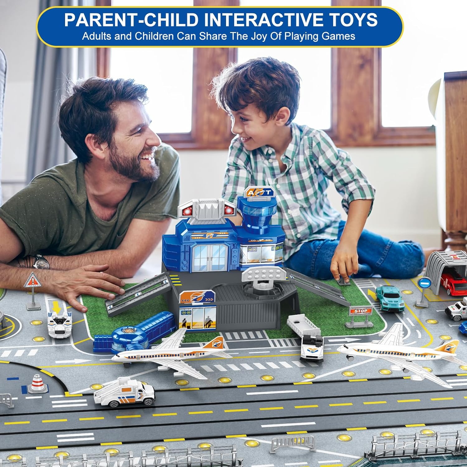 Children's Airport Scene Toy S - Party Games New Year ulasan dan harga