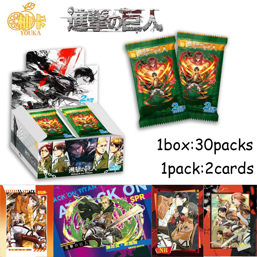 New YOUKA Attack on Titan Card - Party Games New Year ulasan dan harga