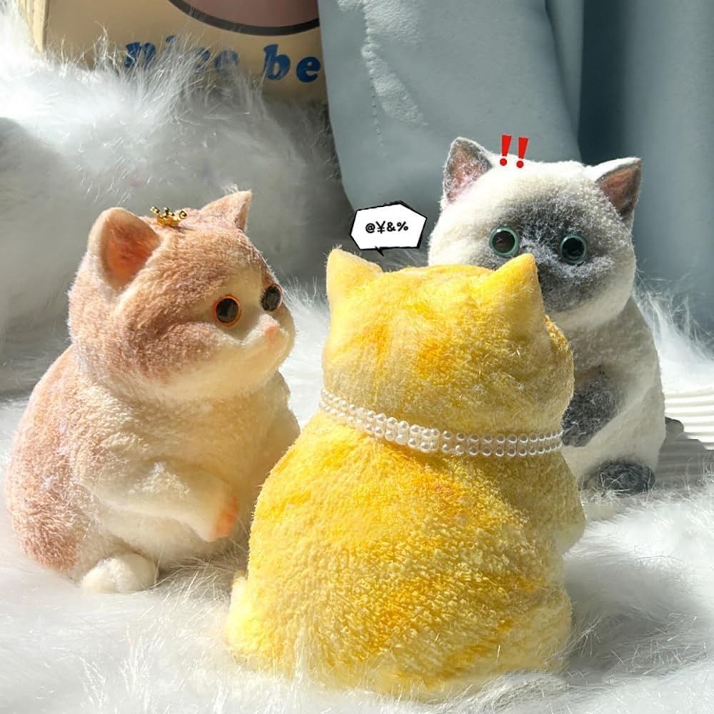 New Cute Cat Soft Squeeze Toys - Party Games New Year ulasan dan harga