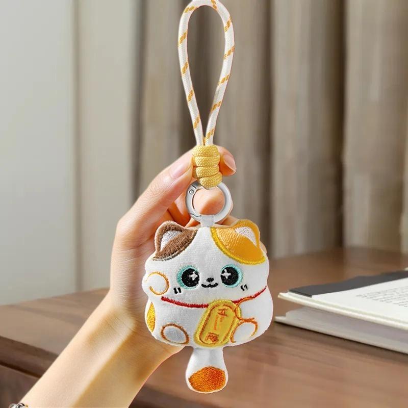 1/2PCS Cute Lucky Cat Mascot P - Party Games New Year ulasan dan harga