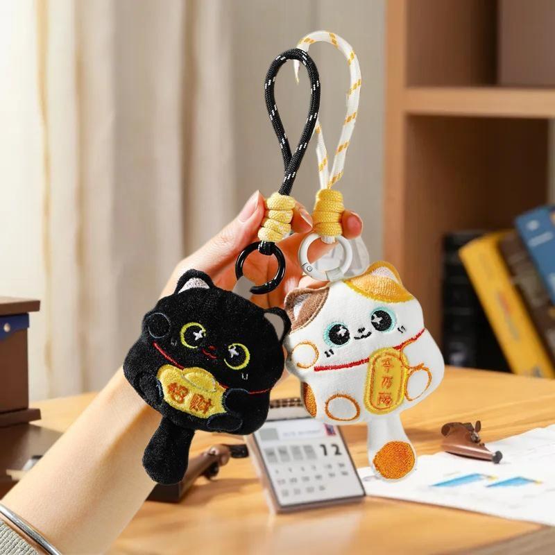 1/2PCS Cute Lucky Cat Mascot P - Party Games New Year ulasan dan harga