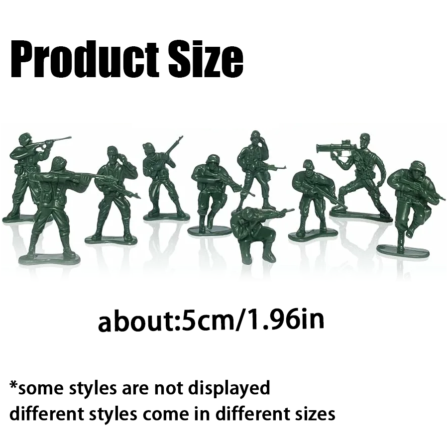 13/36/72pcs Mini Soldiers Mode - Party Games Good ulasan dan harga