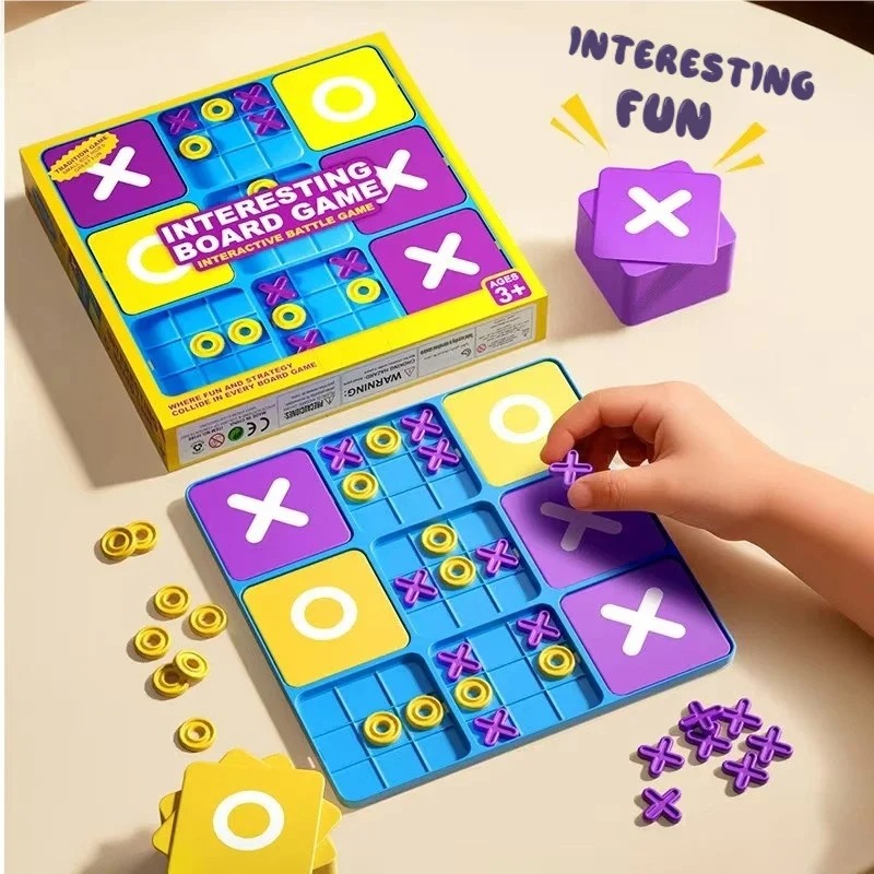 New Tic-Tac-Toe Board Game | K - Party Games New Year ulasan dan harga