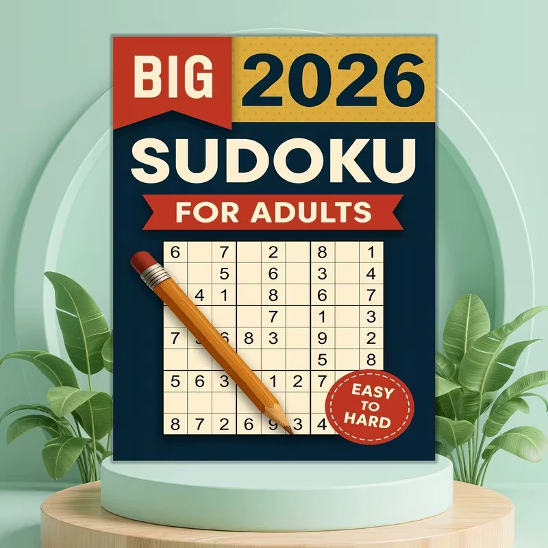 2026 English Sudoku Game Book  - Party Games New Year ulasan dan harga