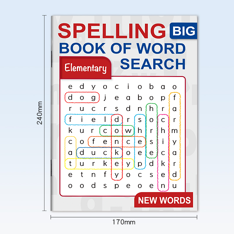 32-Page Word Search Game Book, - Party Games New Year ulasan dan harga