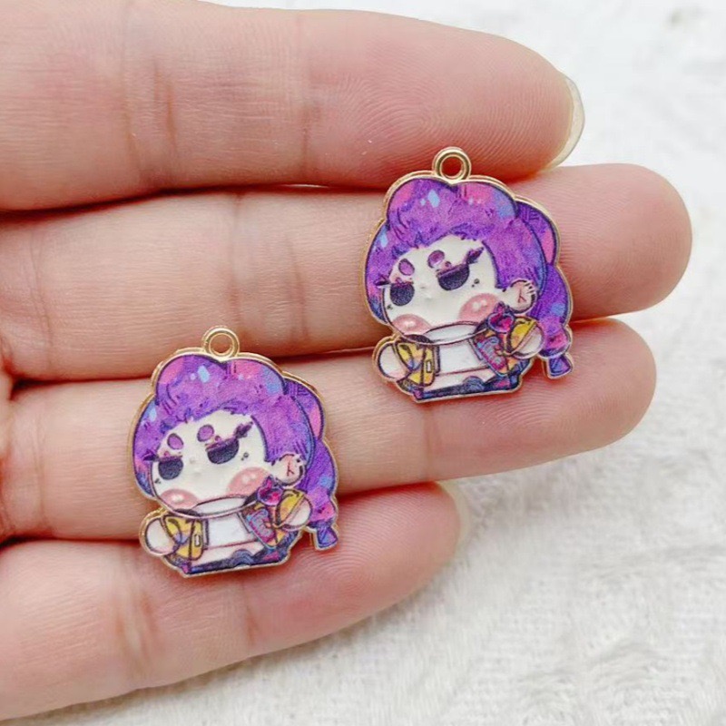 10pcs Cartoon Anime Pendant Oi - Party Games Event ulasan dan harga