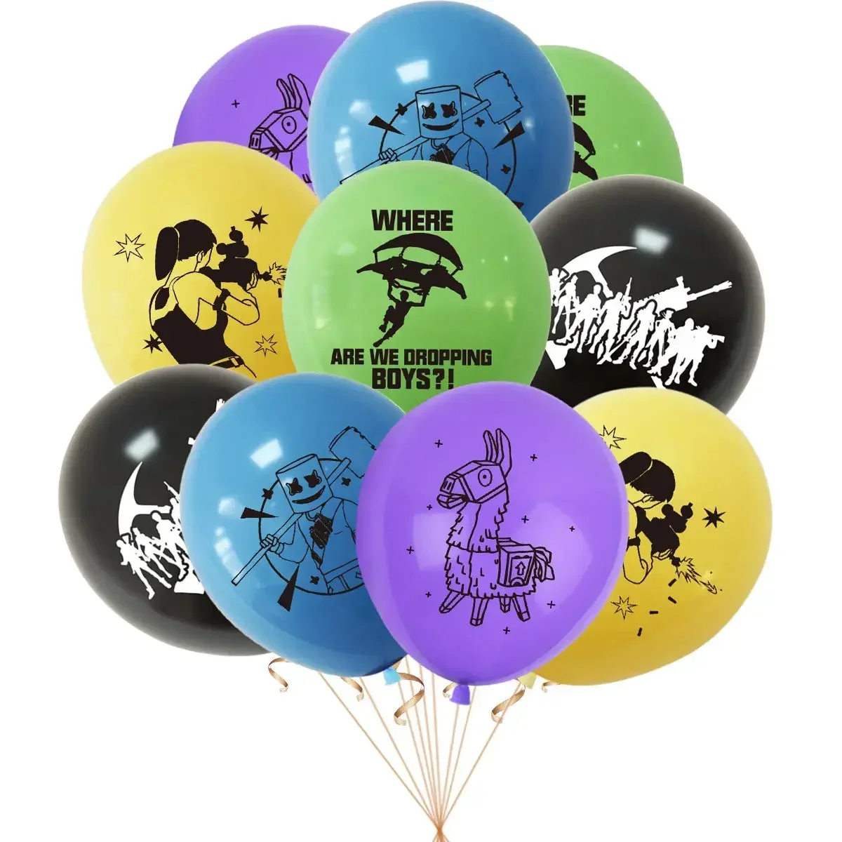 Hot Game Fortnite Theme DIY Ba - Party Games Kids Birthday ulasan dan harga