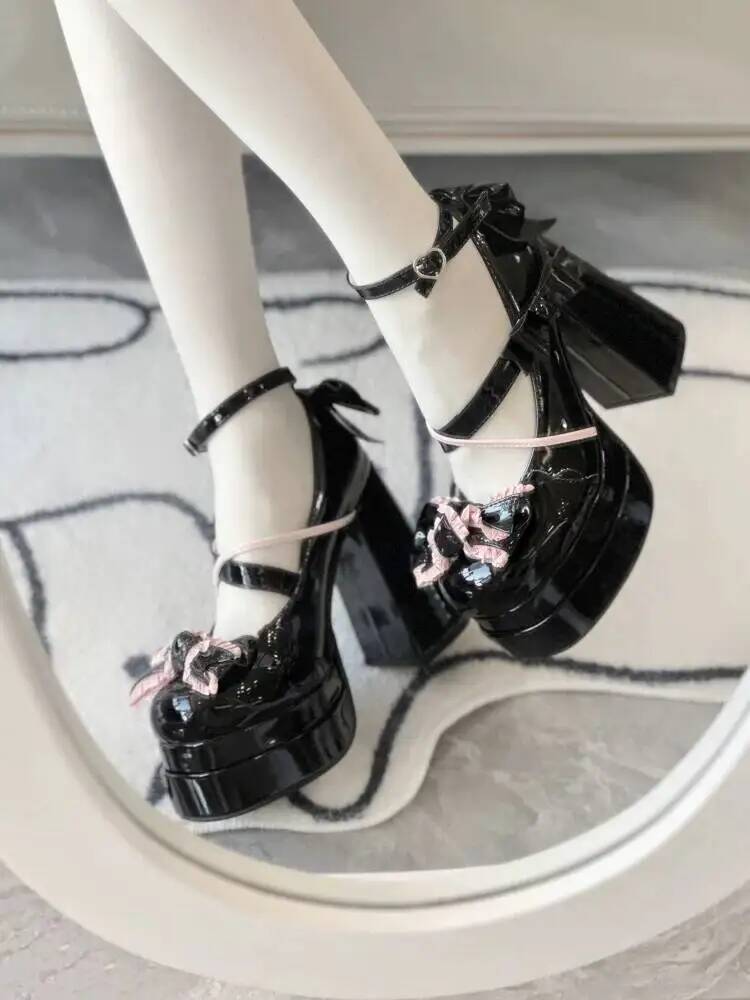 Lolita Platform Mary Jane Shoe - Party Games Cross Platform ulasan dan harga