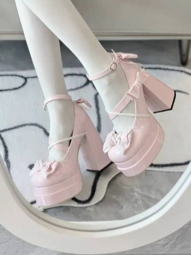 Lolita Platform Mary Jane Shoe - Party Games Cross Platform ulasan dan harga