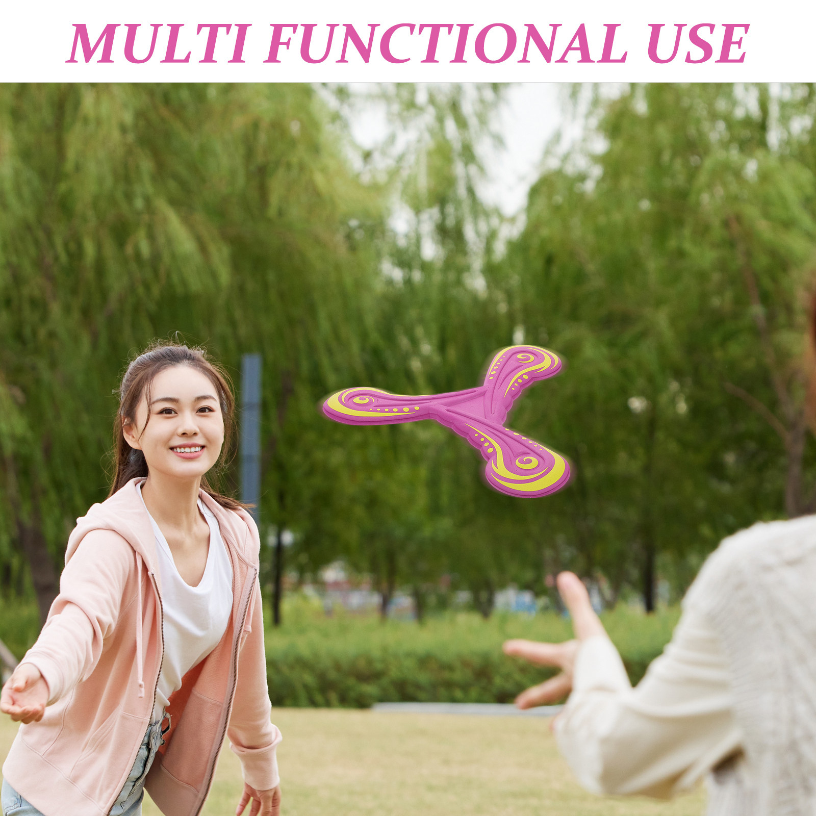 Outdoor Boomerang for Kids Sof - Party Games Easy Kids ulasan dan harga
