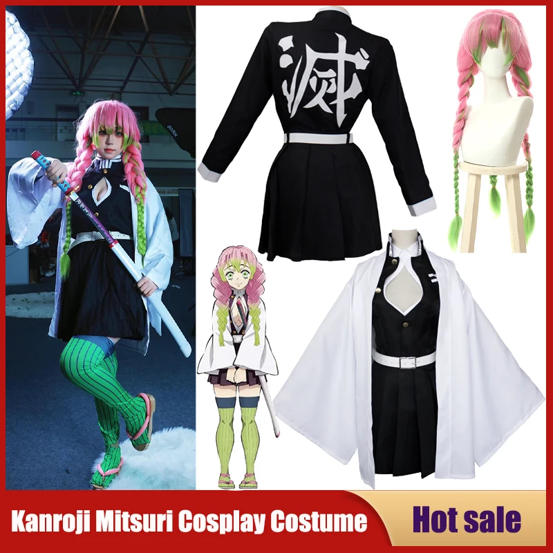Anime Kanroji Mitsuri Cosplay  - Party Games For Adults And Kids ulasan dan harga