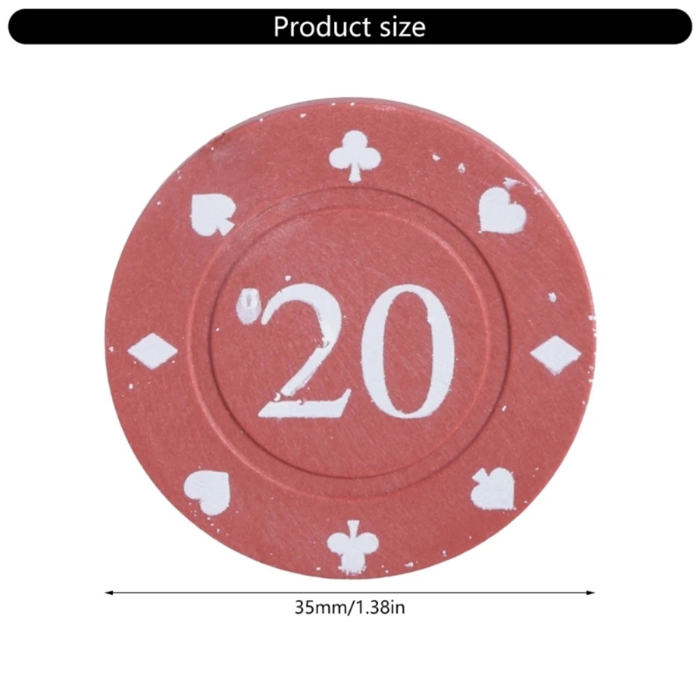 100Pcs Various denominations D - Party Games Bingo ulasan dan harga