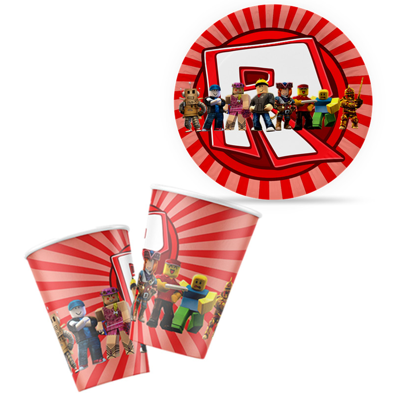 Robot Happy Birthday Decoratio - Party Games In Roblox ulasan dan harga