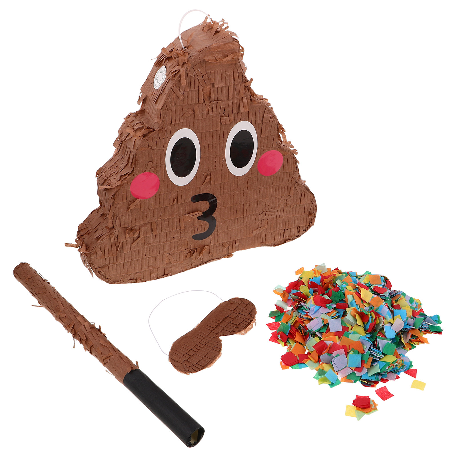 1Set Poop Themed Pinyata for K - Party Games Easy Kids ulasan dan harga