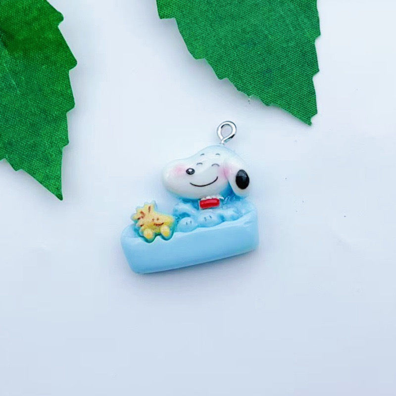 12pcs resin cartoon dog pendan - Party Games Event ulasan dan harga