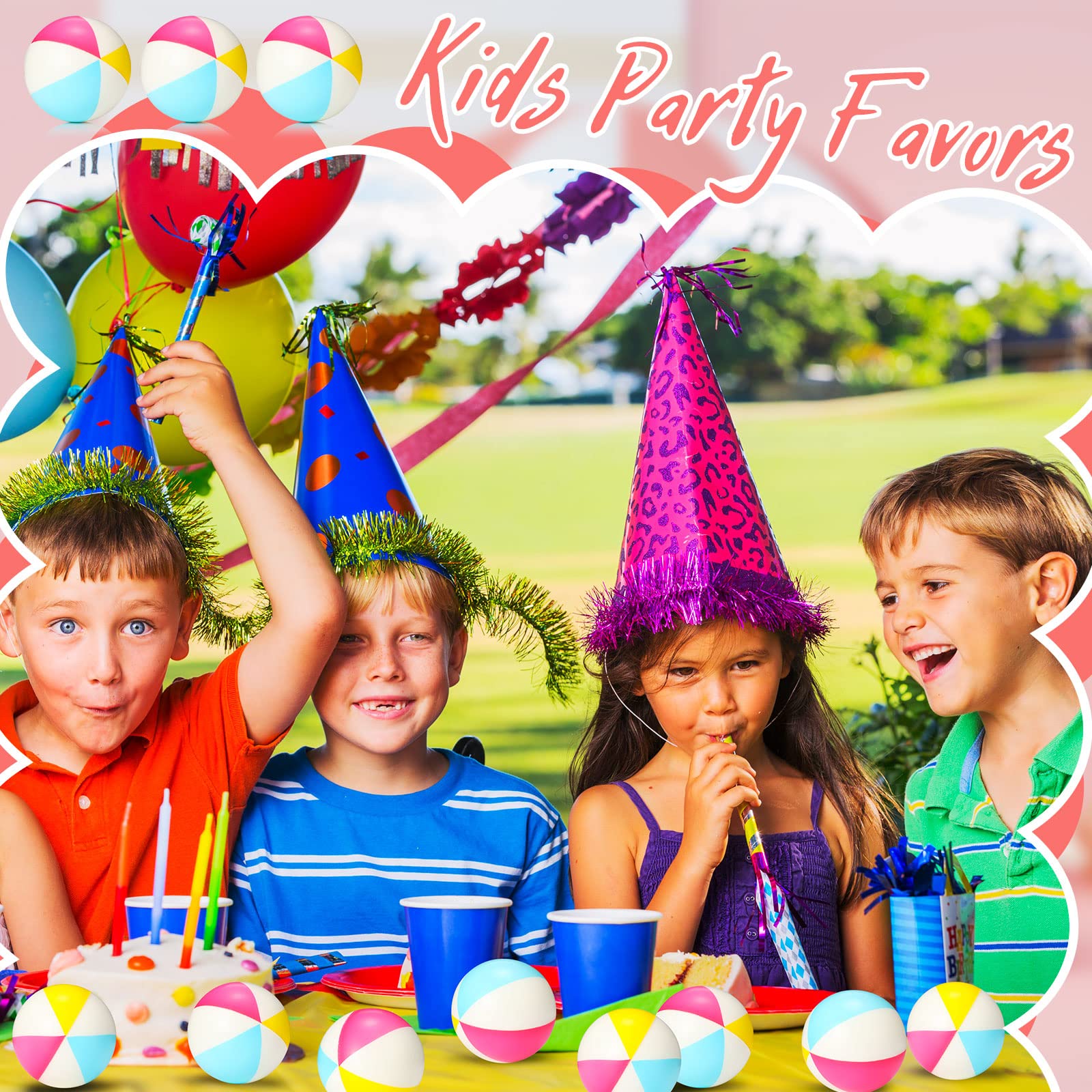 Mini Beach Stress Balls Foam P - Party Games Kids Birthday ulasan dan harga