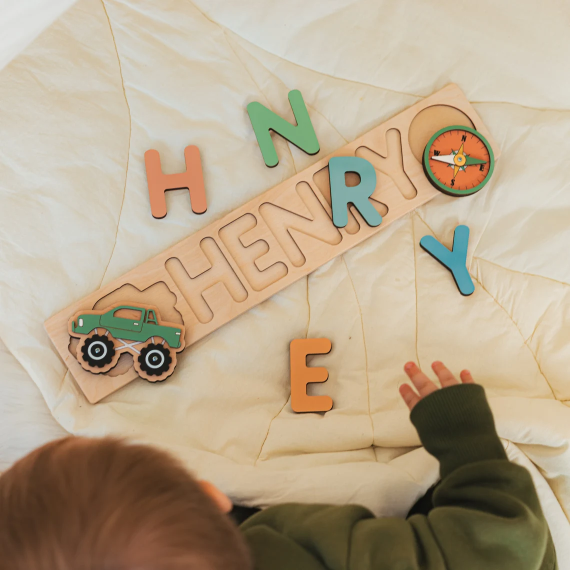 Personalized Name Puzzle With  - Party Games Baby Shower ulasan dan harga