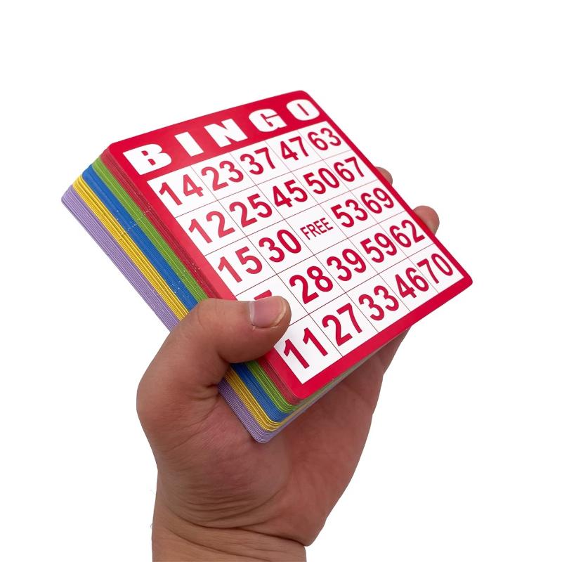 50/100Pcs Non Repeating Bingo  - Party Games Bingo ulasan dan harga
