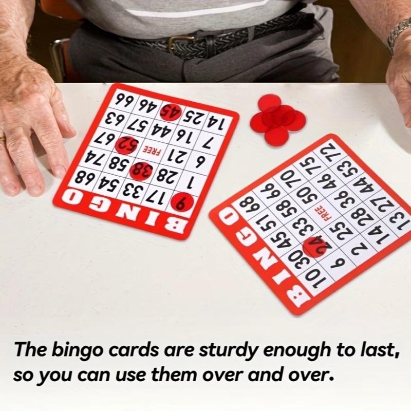 50/100Pcs Non Repeating Bingo  - Party Games Bingo ulasan dan harga