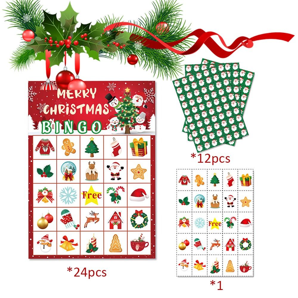 New Merry Christmas Christmas  - Party Games Bingo ulasan dan harga