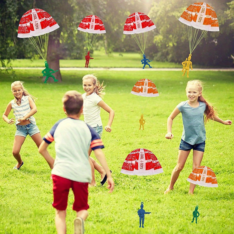 10/100pcs Parachute Toys for K - Party Games Kids Ideas ulasan dan harga