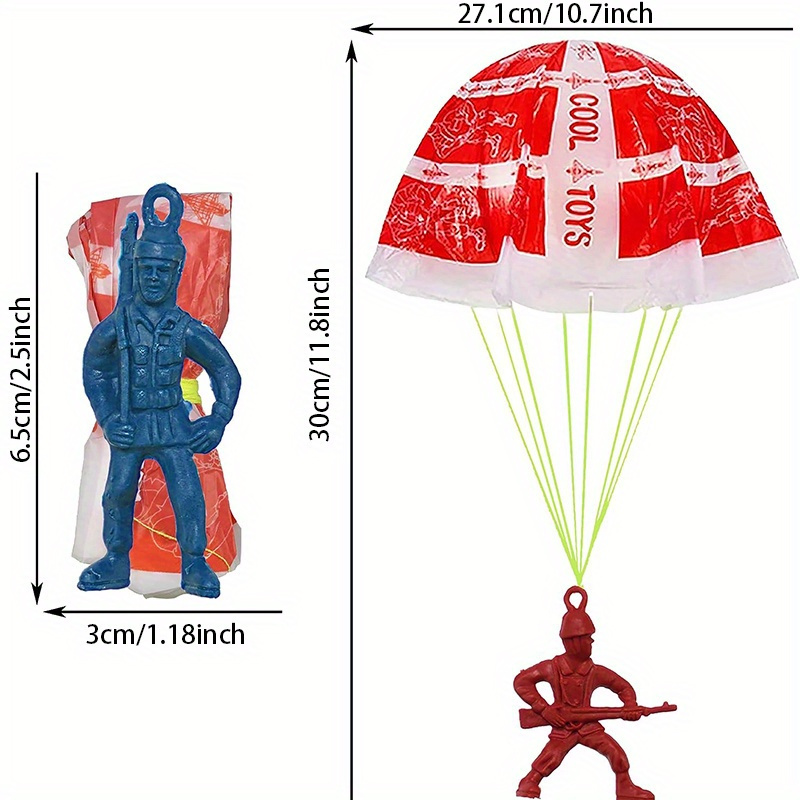 10/100pcs Parachute Toys for K - Party Games Kids Ideas ulasan dan harga