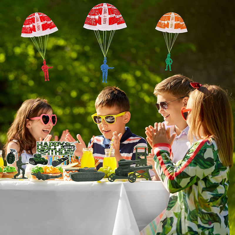 10/100pcs Parachute Toys for K - Party Games Kids Ideas ulasan dan harga