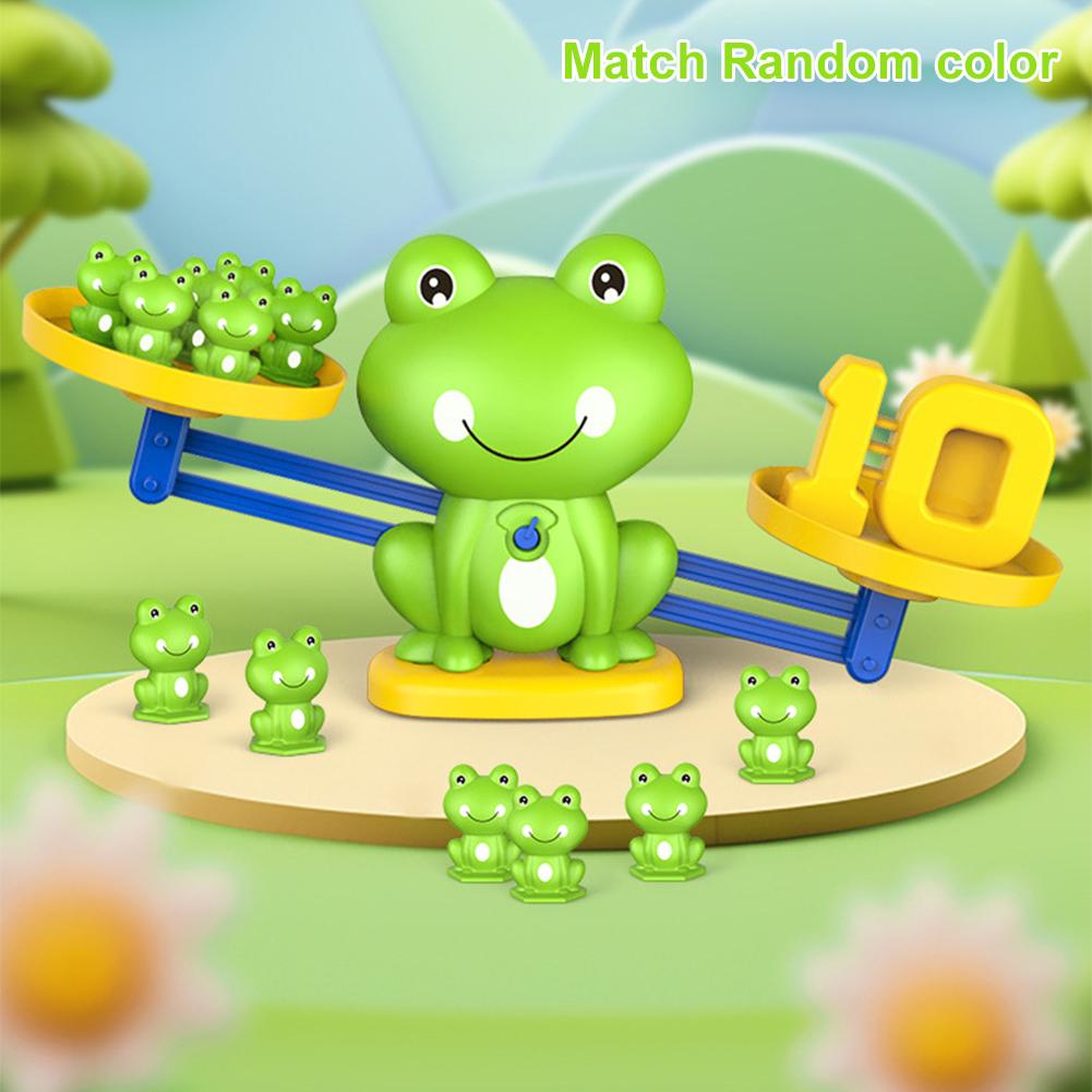 1Set Frog Balance Scale Cards  - Party Games Kids Birthday ulasan dan harga