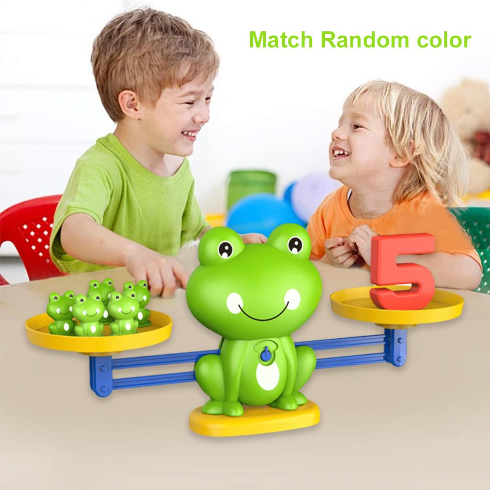 1Set Frog Balance Scale Cards  - Party Games Kids Birthday ulasan dan harga