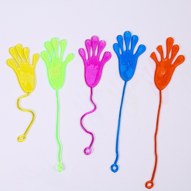 5-50 Pcs Funny Sticky Hands To - Party Games Kids Birthday ulasan dan harga