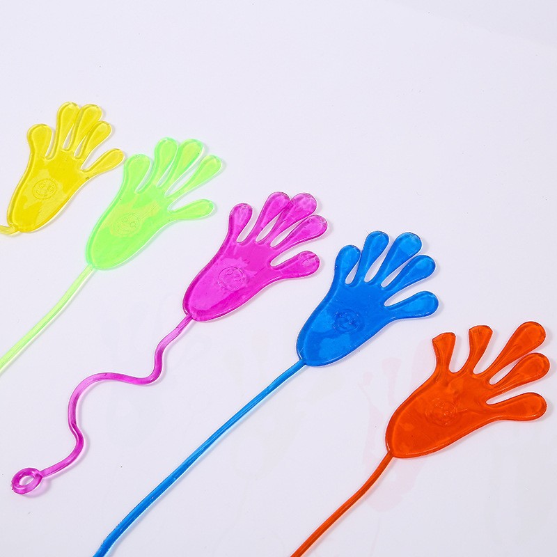 5-50 Pcs Funny Sticky Hands To - Party Games Kids Birthday ulasan dan harga