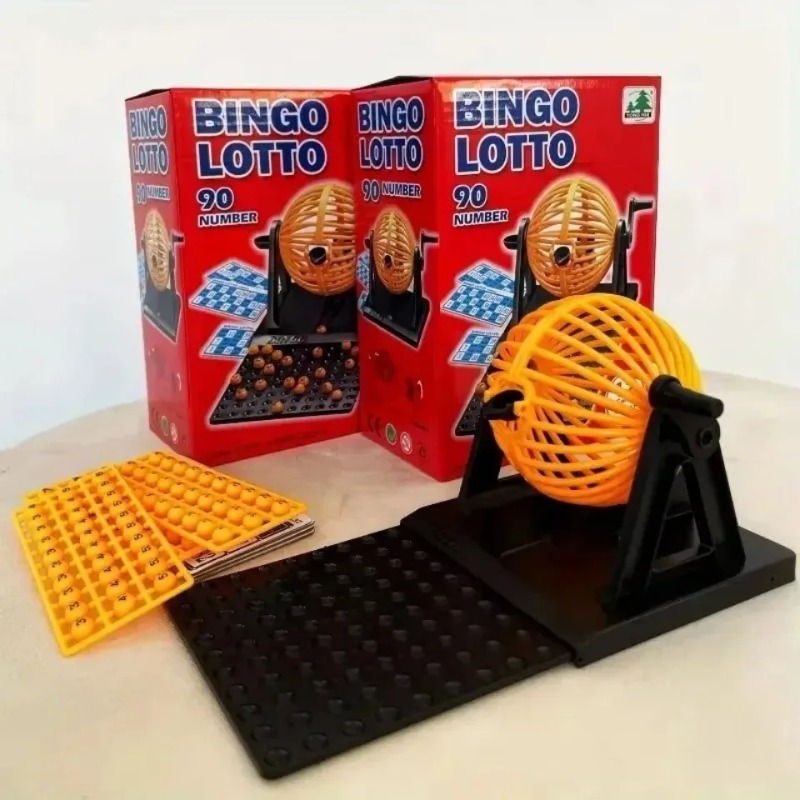 Deluxe Bingo Game Set with Cag - Party Games Bingo ulasan dan harga