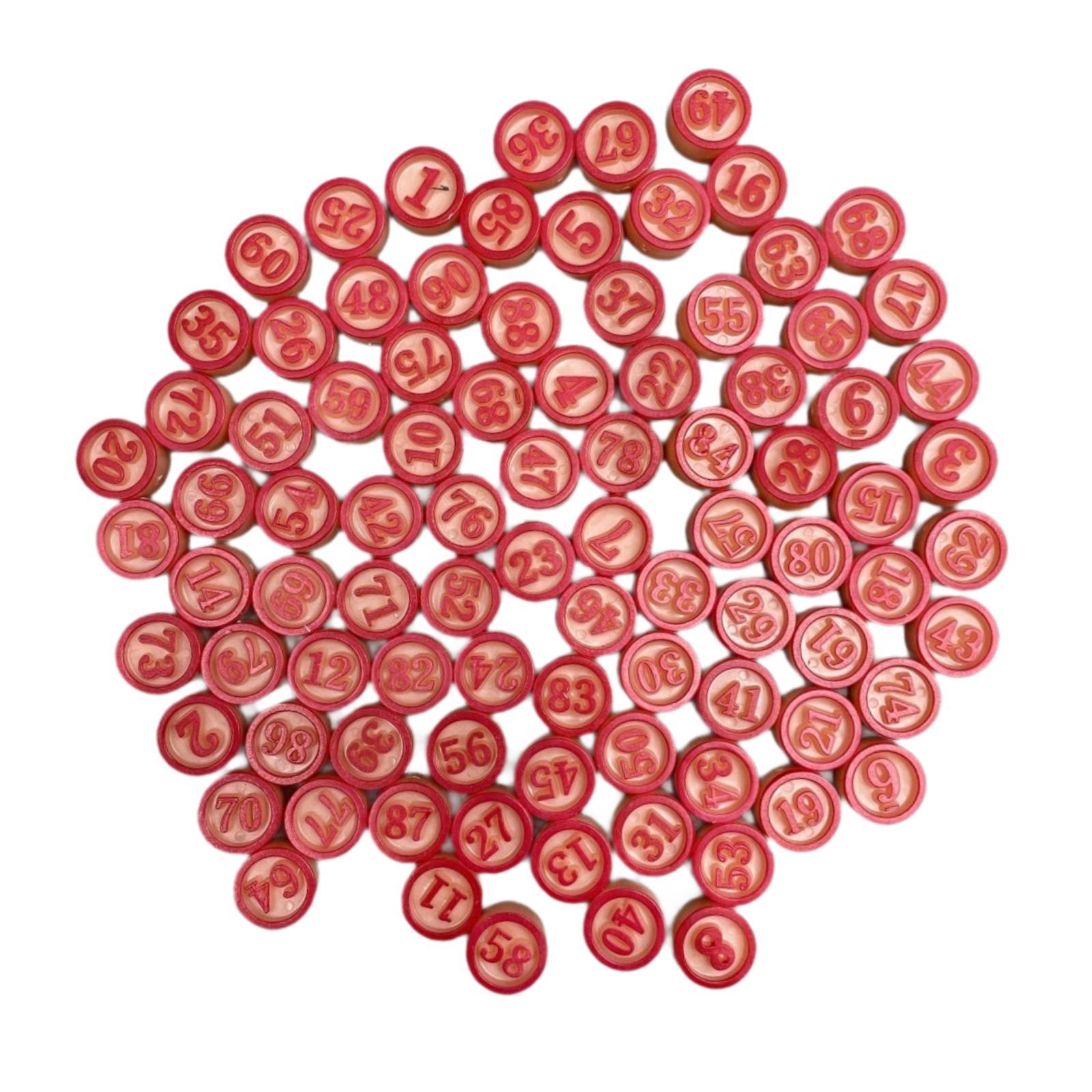 90x Bingo Chips for Kids Adult - Party Games Easy Kids ulasan dan harga