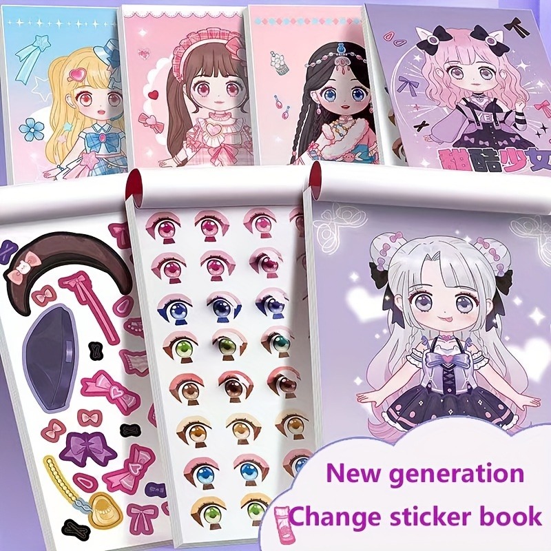 Dress Up Sticker Book Girl Sti - Book Party Games ulasan dan harga