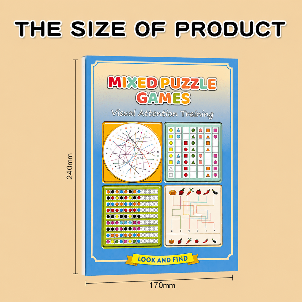 Mixed Puzzle Games Workbook 32 - Party Games New Year ulasan dan harga