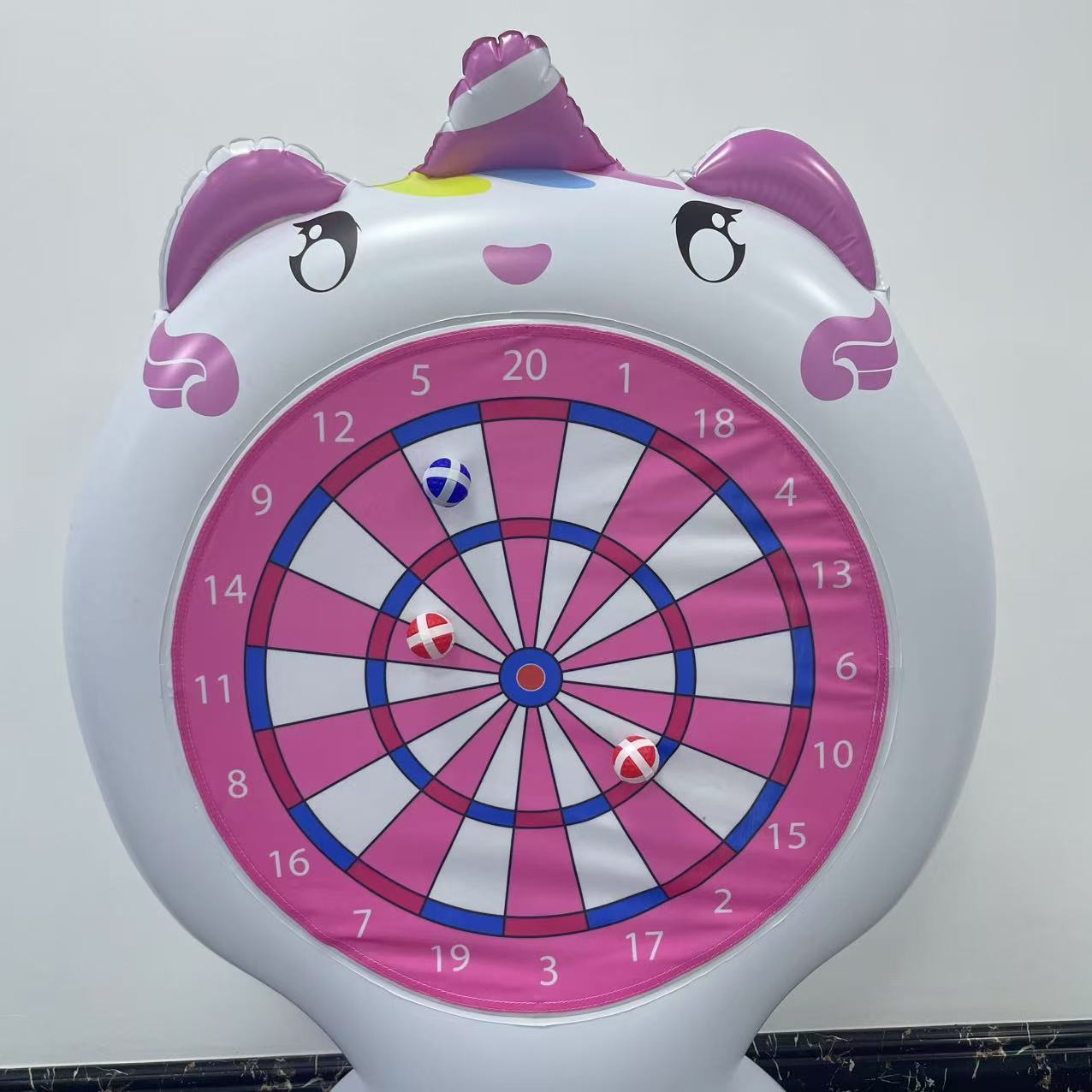 Inflatable Unicorn Throwing Ga - Party Games Kids Birthday ulasan dan harga
