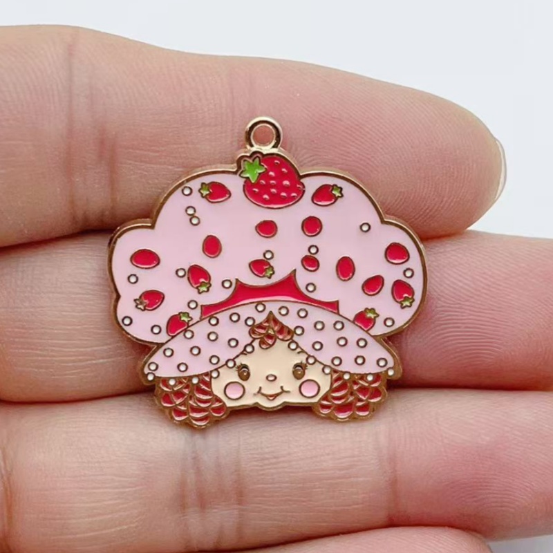 10pcs Cute Little Girl Enamel  - Party Games Event ulasan dan harga