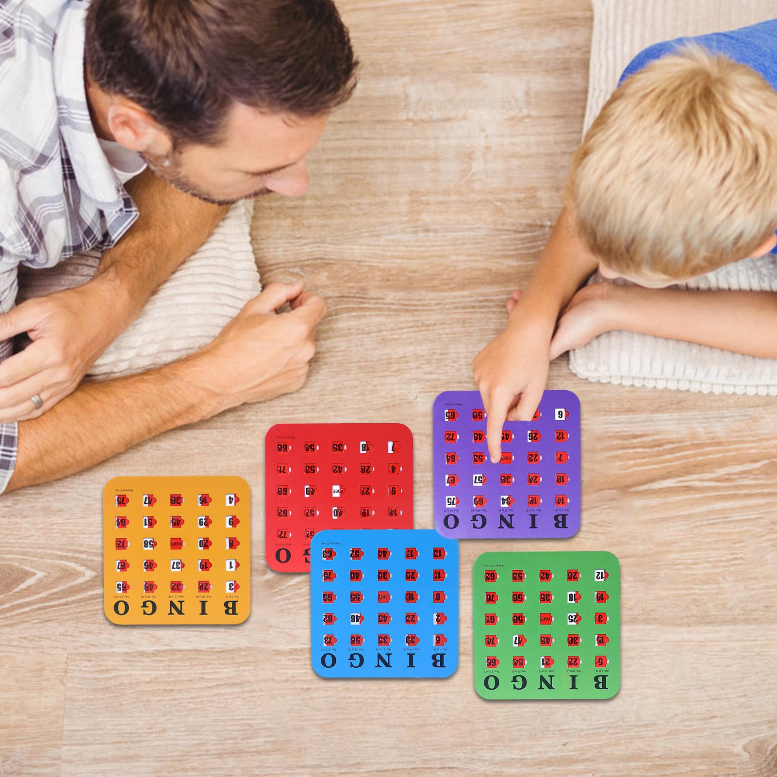 Bingo Cards Reusable Fingertip - Party Games Bingo ulasan dan harga